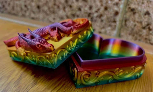 Mother's Day Dragon Heart Box