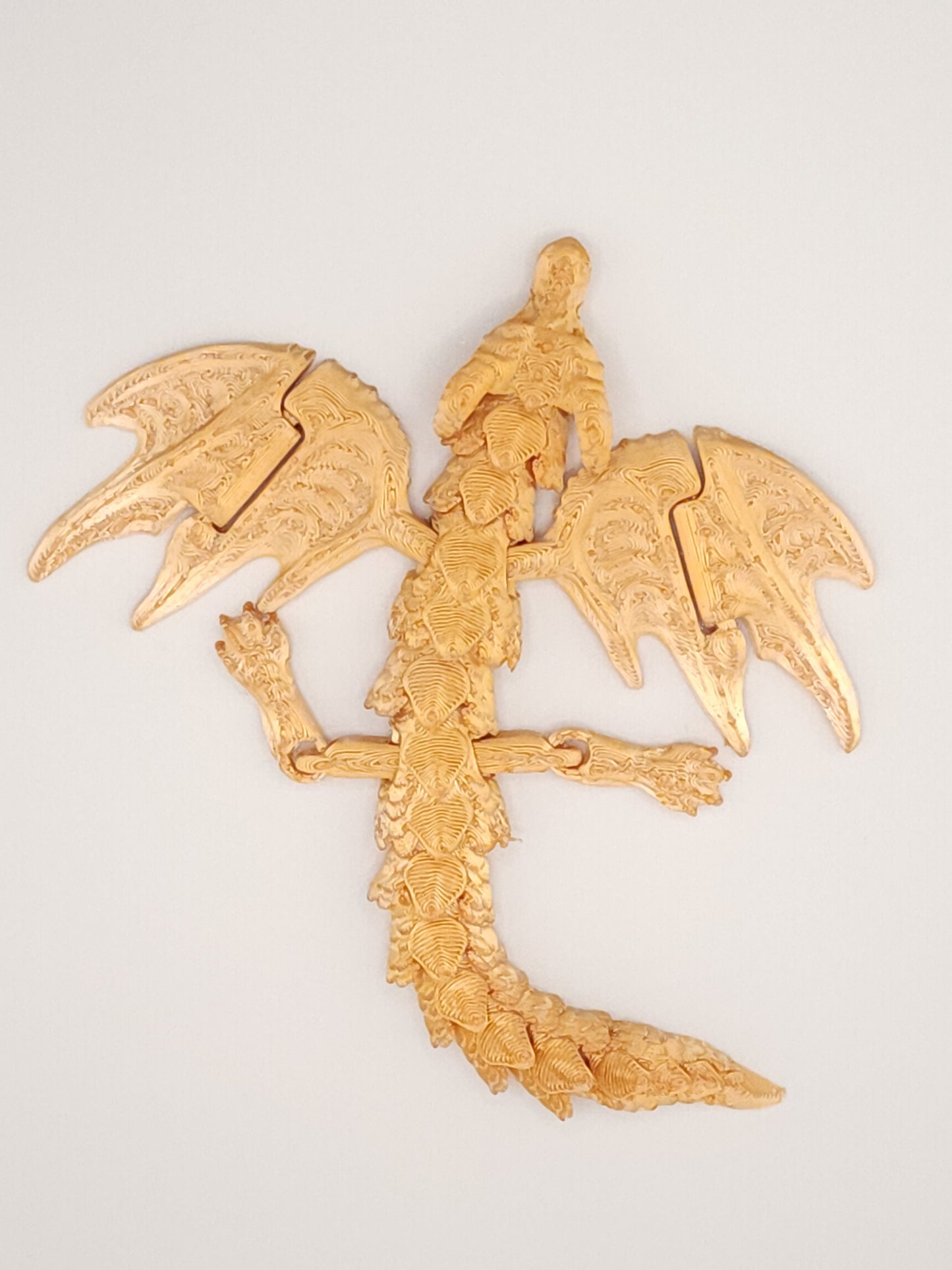 Flexi Wyvern Fidget Keychain