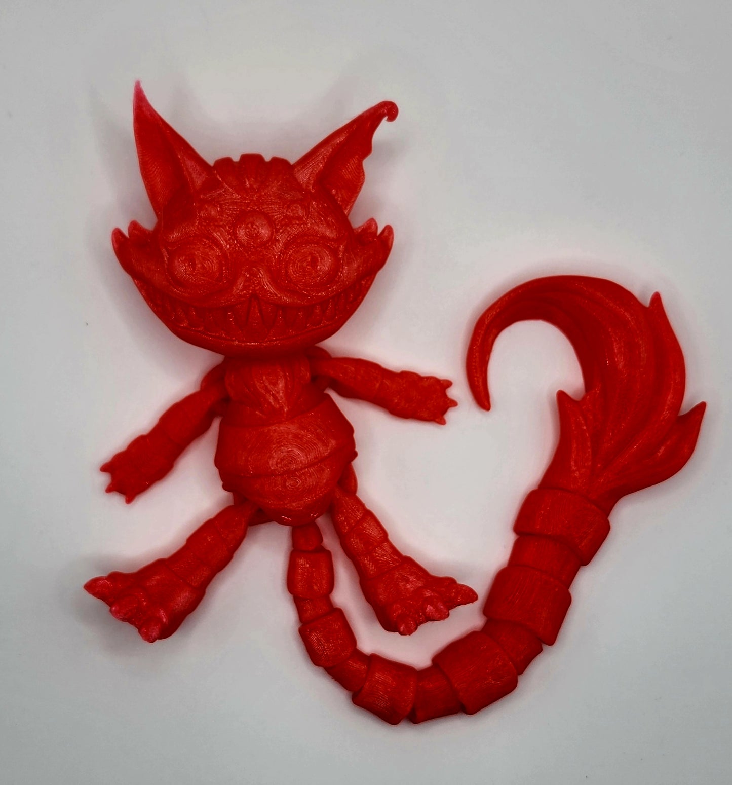 Creepy Cat Articulated Figure