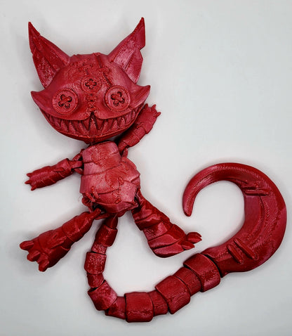 Stuffed Cat Articulated Figure