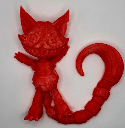 Stuffed Cat Articulated Figure