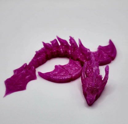 Flexi Baby Sea Dragon Fidget Keychain