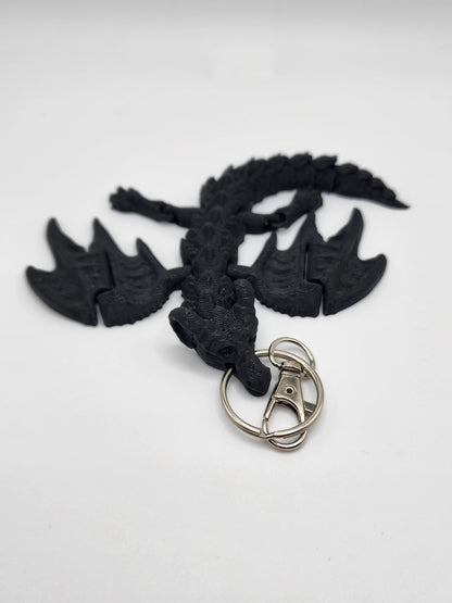 Flexi Wyvern Fidget Keychain