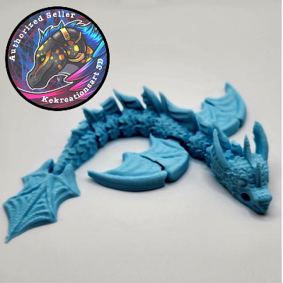 Flexi Baby Sea Dragon Fidget Keychain