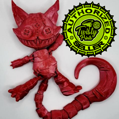 Stuffed Cat Articulated Figure