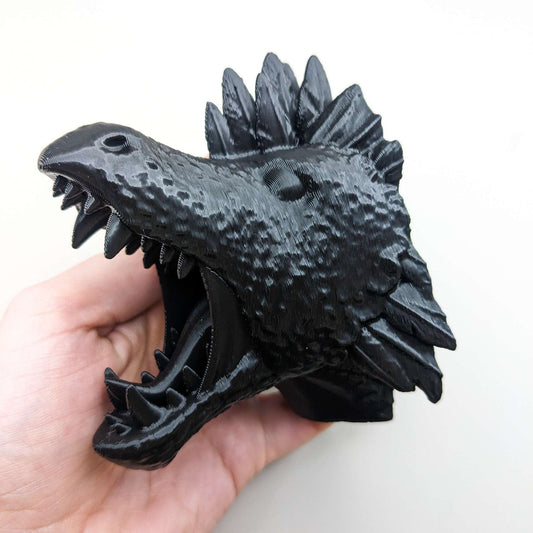 Wall Mountable Feather Dragon Head Coat/Bag Hanger