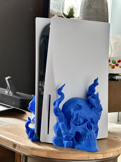 Flaming Skull PS5 Dock *Disc Version*