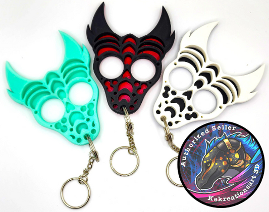 Dragon Head Self Defense Keychain