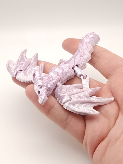 Flexi Wyvern Fidget Keychain